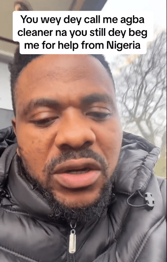 Nigerian man relocates abroad, gets cleaning job, washes toilets with pride, it stuns many