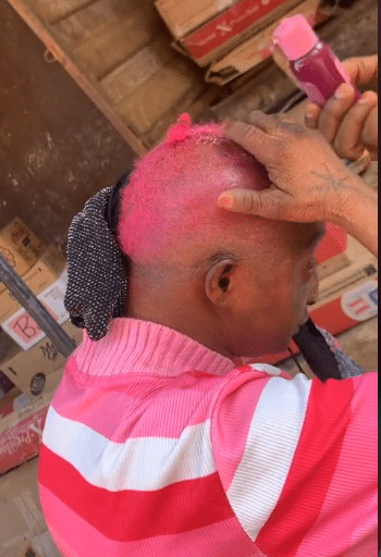 aunty ramota hair pink 