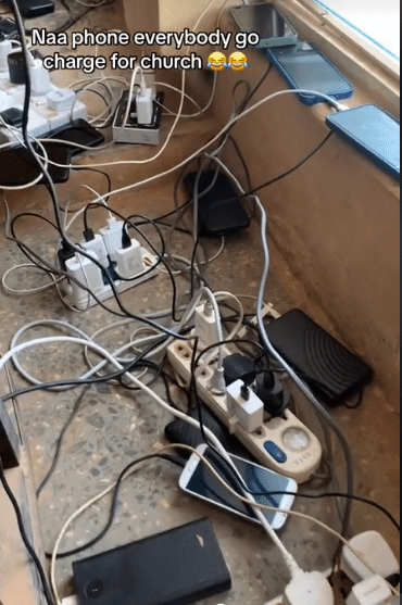 church members phones charge