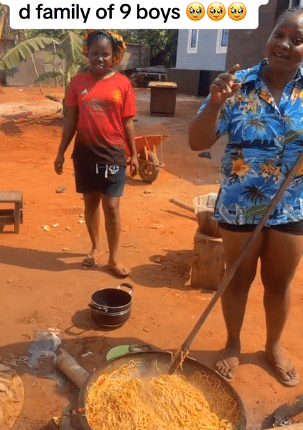 "I'm the last wife" - Woman compelled to cook for husband's family of 9 sons with firewood