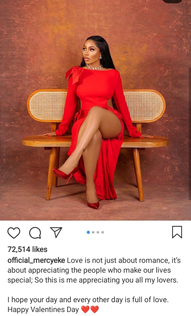 Mercy Eke Valentine's day