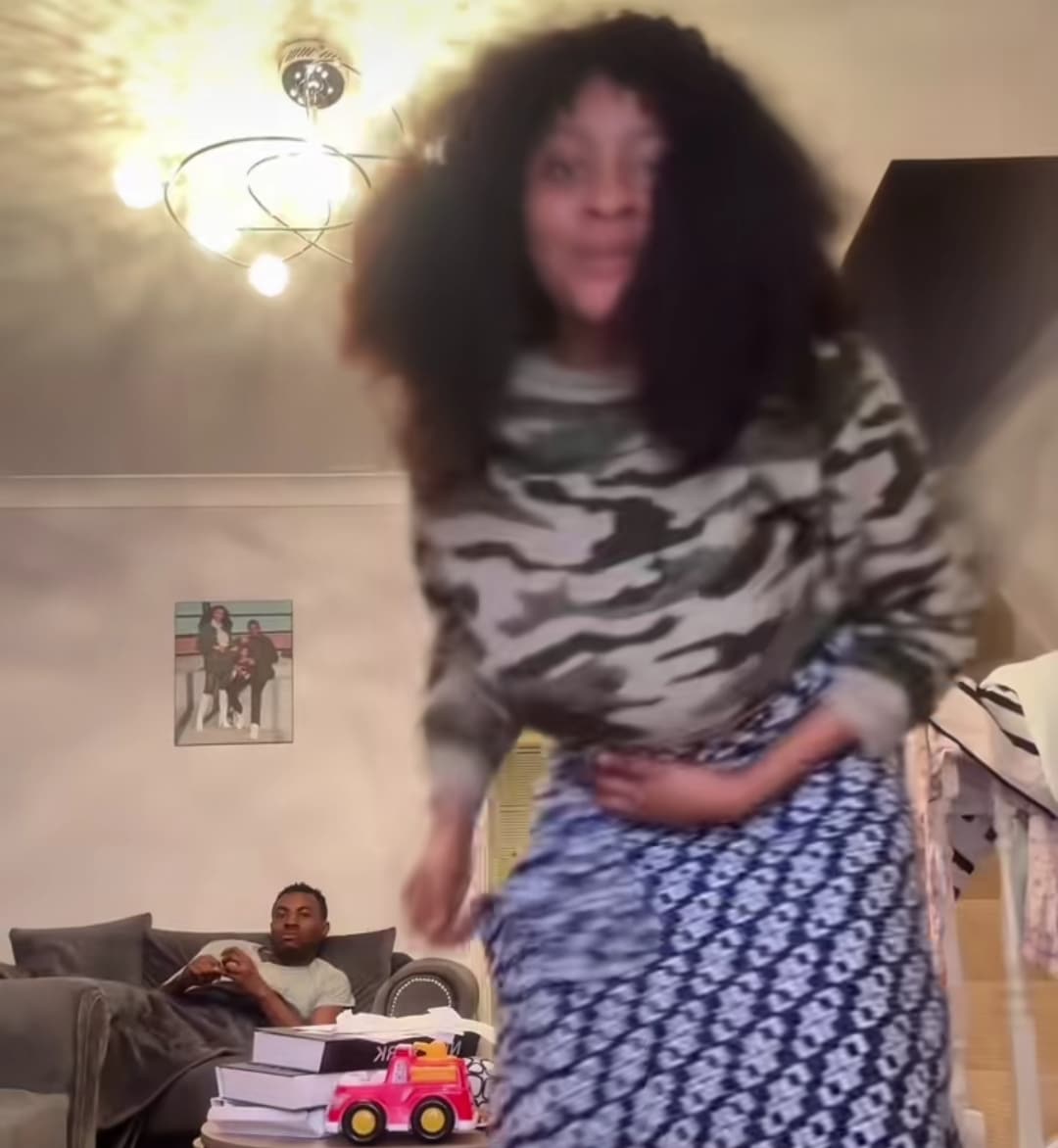 "I will have sense, when we get married" - Internet buzzes as Nigerian wife breaks 'sense' promise with playful dance