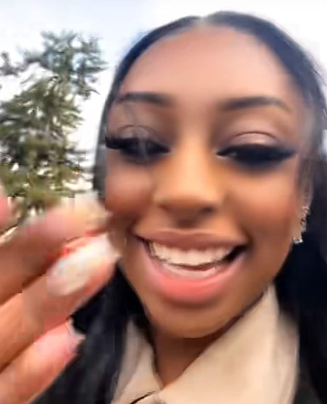 "Everyone in Japan is polite, even animals" - Heartwarming video as deer in Japan greets Nigerian lady with bows