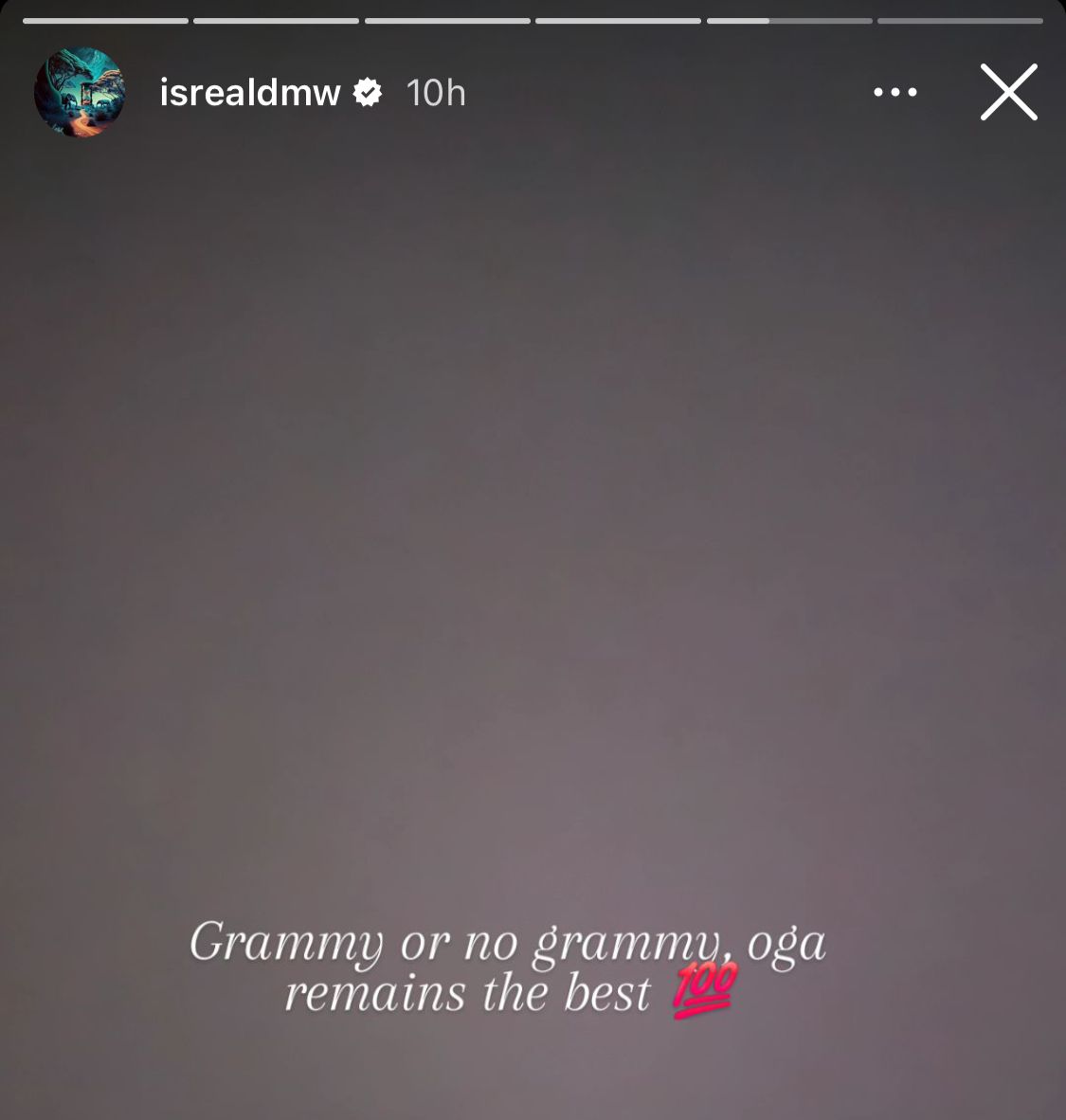 "Grammy or not, oga remains the best" - Isreal DMW lauds Davido