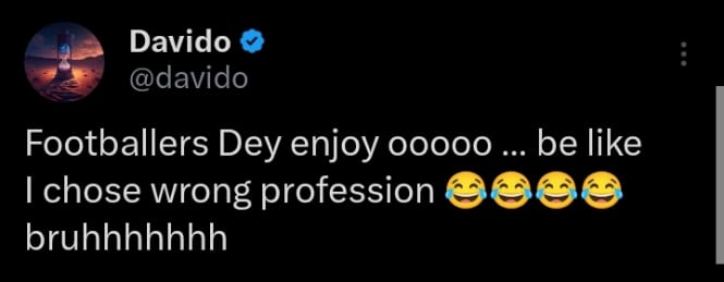 Davido laments on choosing the wrong profession