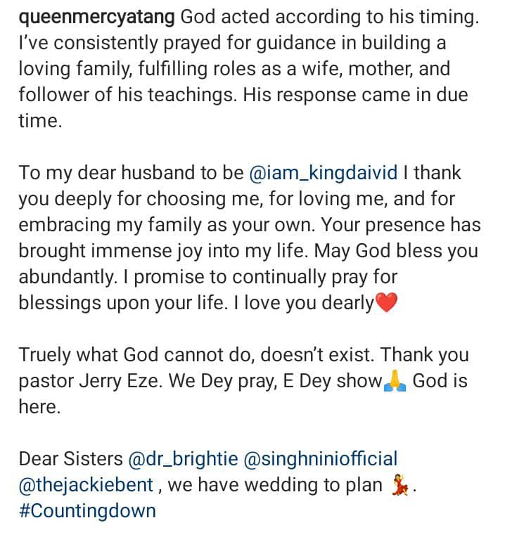 BBNaija's Queen announces engagement