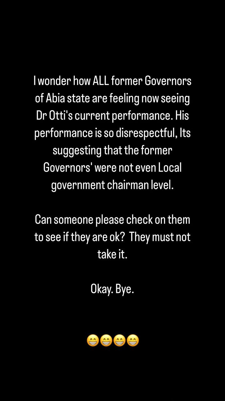 Basketmouth check up on previous Abia State governors