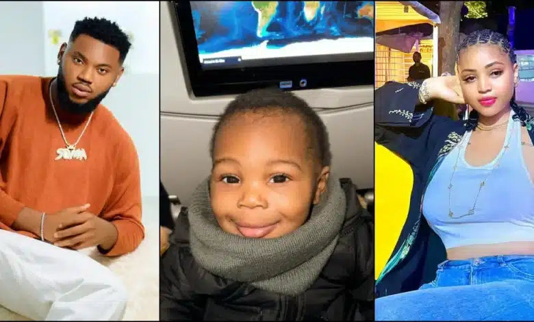 regina daniels ex-boyfriend son