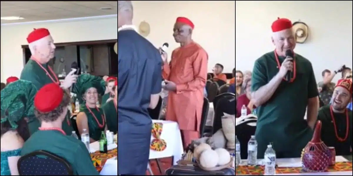 Caucasian man igbo woman marry