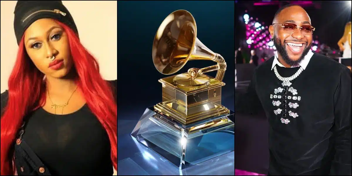 cynthia morgan davido grammy awards l