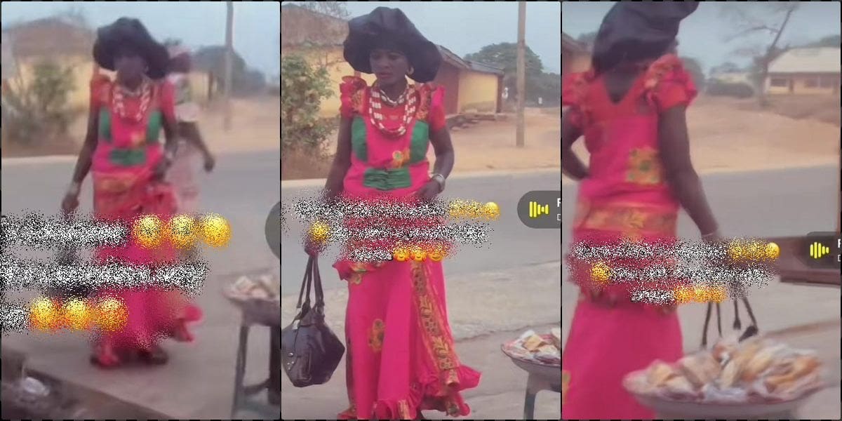 "She still remains my mum" - Lady heartbroken on seeing mentally challenged mother on the road