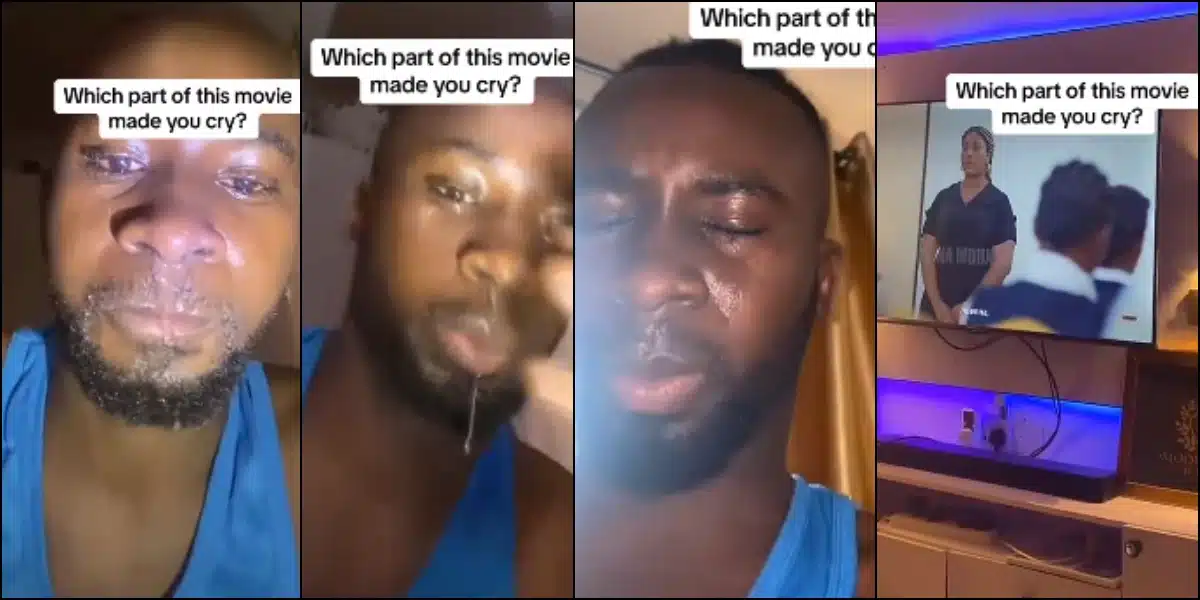 grown man cries movie