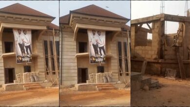Nigerian millionaire passes away while building his dream house in the village
