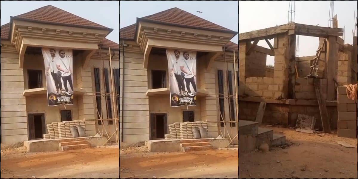 Nigerian millionaire passes away while building his dream house in the village