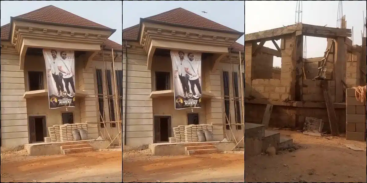 Nigerian millionaire passes away while building his dream house in the village
