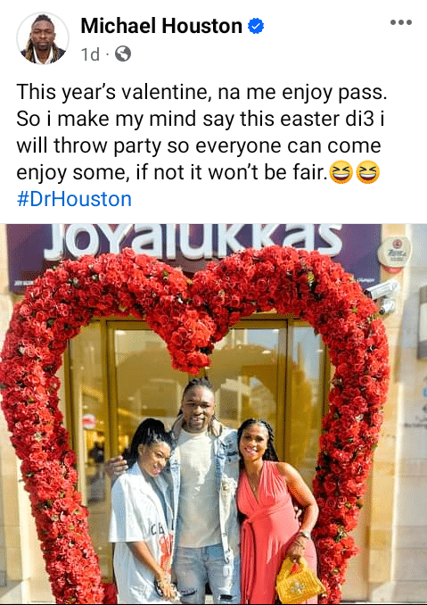 Ghanaian man two wives enjoy