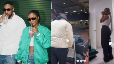 "Why does Bella trends only when she posts about her relationship" - Speculations as reality star joins Sheggz in the UK