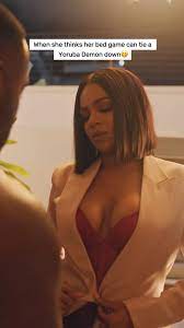 A raunchy movie scene featuring actor Deyemi Okanlawo and former BBNaija reality star Venita Akpofure has sparked online discussion.