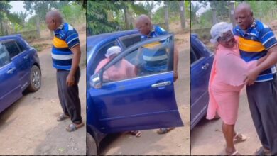 Lady shows romantic way her dad welcomes his wife home every day