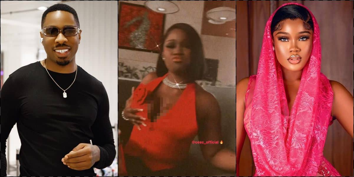 "Picking up Mercy's left over" - Outrage as Ceec and Ike Onyema hang out