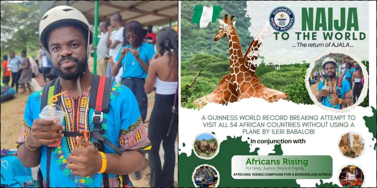 Nigerian man set to travel all 54 African countries by road, water to break record