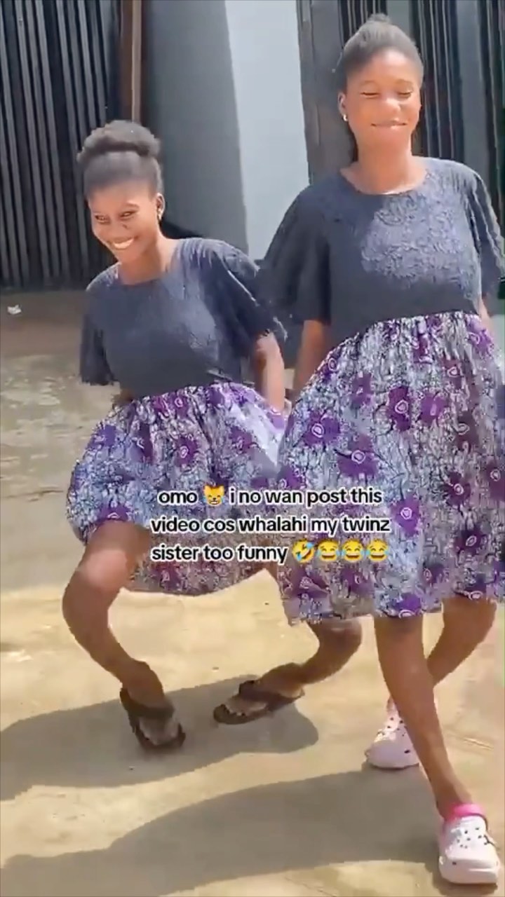 "This can be fixed" - Reactions as twin sisters with bow legs flaunt their beauty in viral video