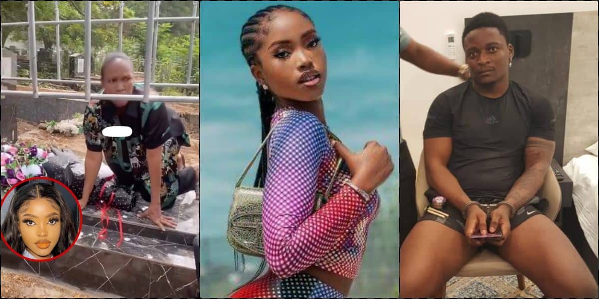 Austa's mother marks late daughter's birthday on her grave, makes a wish