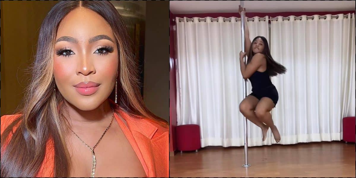 Erica Nlewedim blasted as she resumes pole dancing