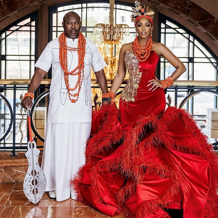 Simon Guobadia and his wife, Porsha Williams