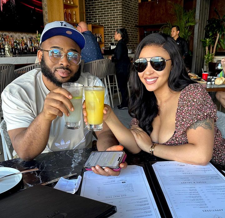 Rosy Meurer and her husband, Olakunle Churchill