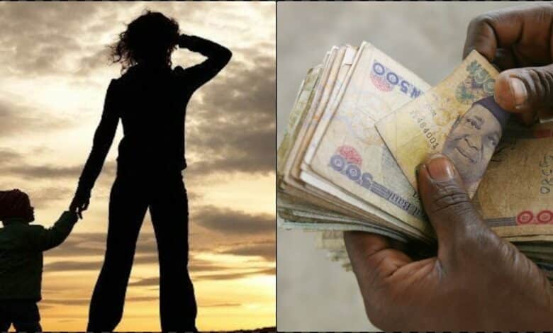 Single mother blasts stranger who gives her N50K but failed once, reports to wife