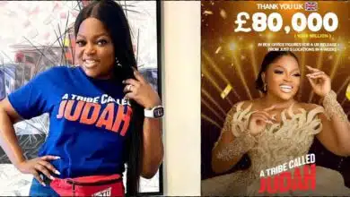 A Tribe Called Judah: Funke Akindele sets UK Record with £80,000 Box Office success