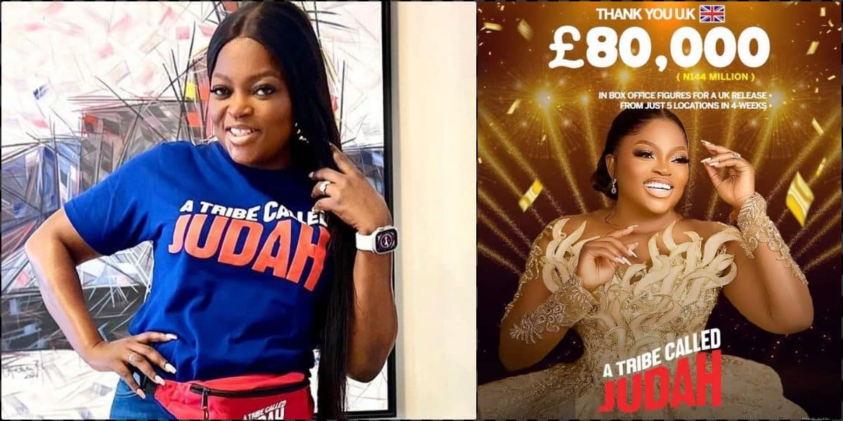 A Tribe Called Judah: Funke Akindele sets UK Record with £80,000 Box Office success