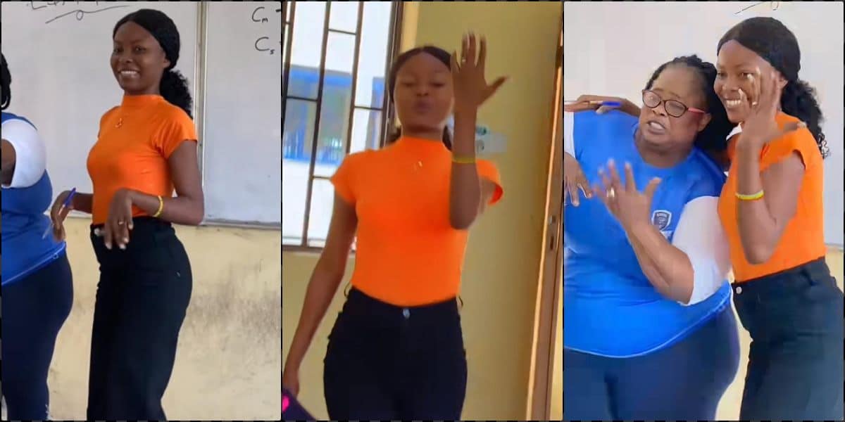 University student celebrates being the first to get married in her class