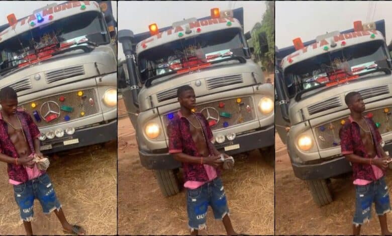 Nigerian big boy splashes millions of naira on a fairly used Benz