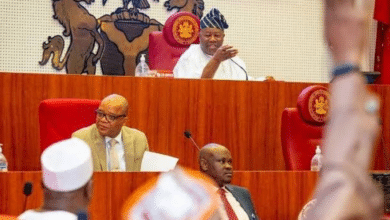 Chaos in senate as they argue over alleged N500m received by senior Senators, N3trn Budget padding