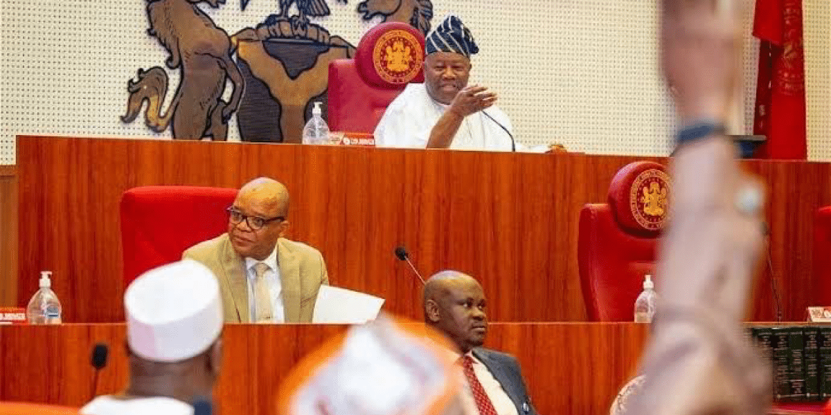 Chaos in senate as they argue over alleged N500m received by senior Senators, N3trn Budget padding
