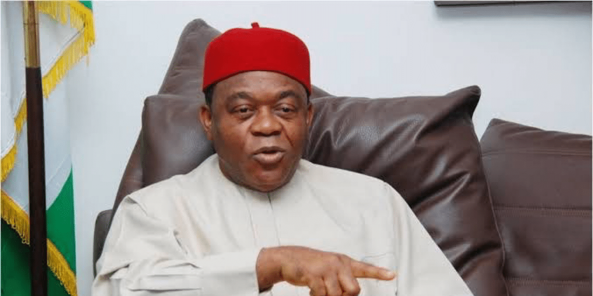 Theodore Orji denies receiving any dime from Abia Govt as pension 
