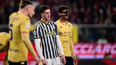 Juventus fine Vlahovic €70,000 for red card bagged in Genoa’s game