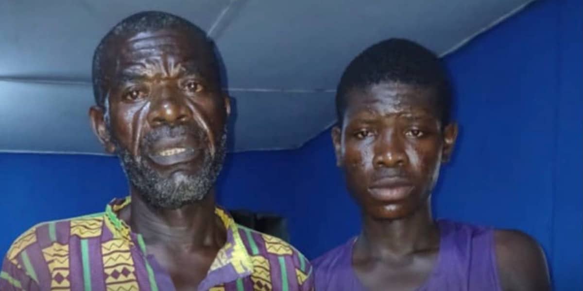 Father and son arrested for allegedly beating neigbour to death in Ogun