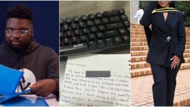 "This is shameful" - Man shares shocking application letter received from female graduate seeking employment at his company