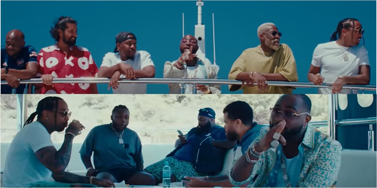 Davido features Real Madrid superstars Vinicius Jr, Bellingham, Rudiger, Alaba, others in ‘Away’ music video