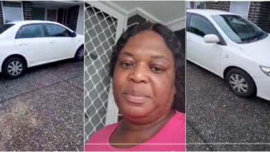 "No one wants it" - Nigerian lady living in Australia throws away her old car as scrap