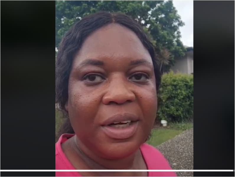 "No one wants it" - Nigerian lady living in Australia throws away her old car as scrap