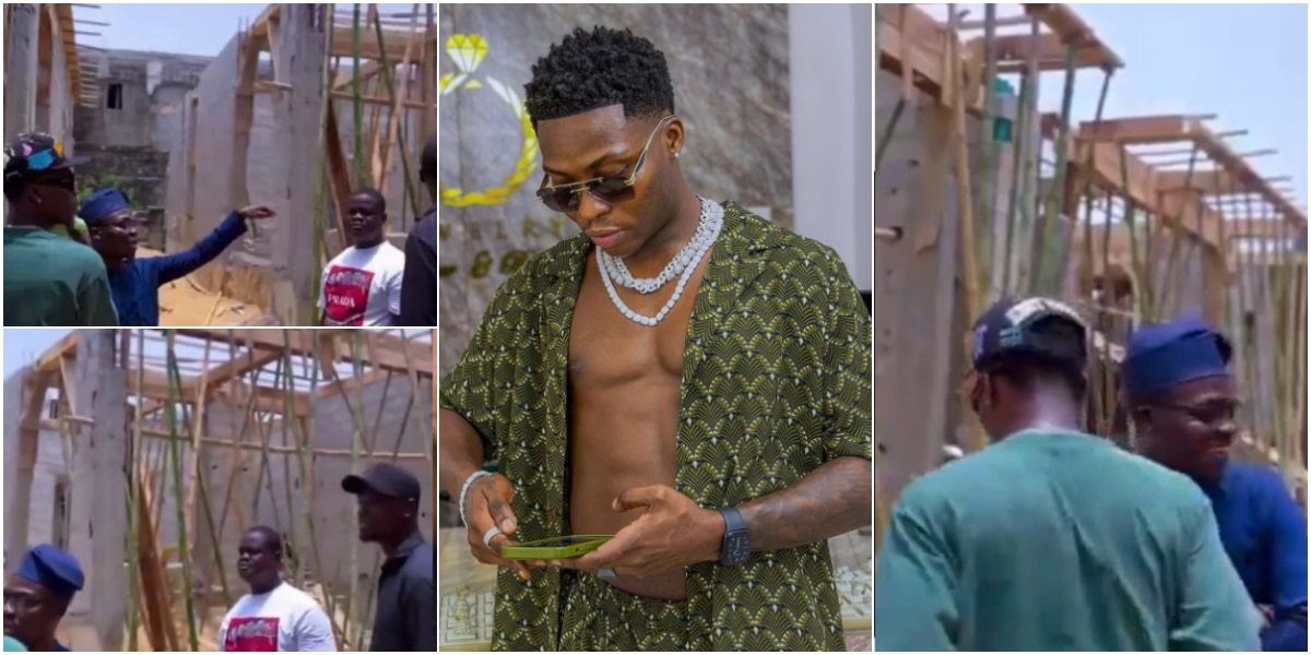 "Who said football money is bigger than music money?" - Reekado Banks reportedly buys 16 houses at once