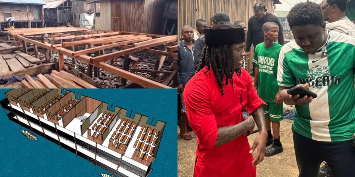 How Kai Cenat donated $2,800 for building of school in Makoko slum