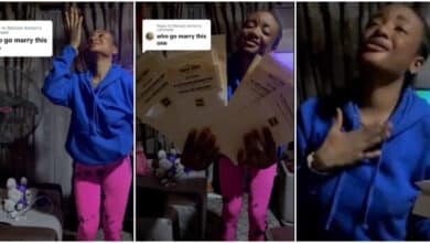 "They said nobody would ever marry me" - Lady dances with joy, flaunts her wedding invitation cards online despite negative predictions