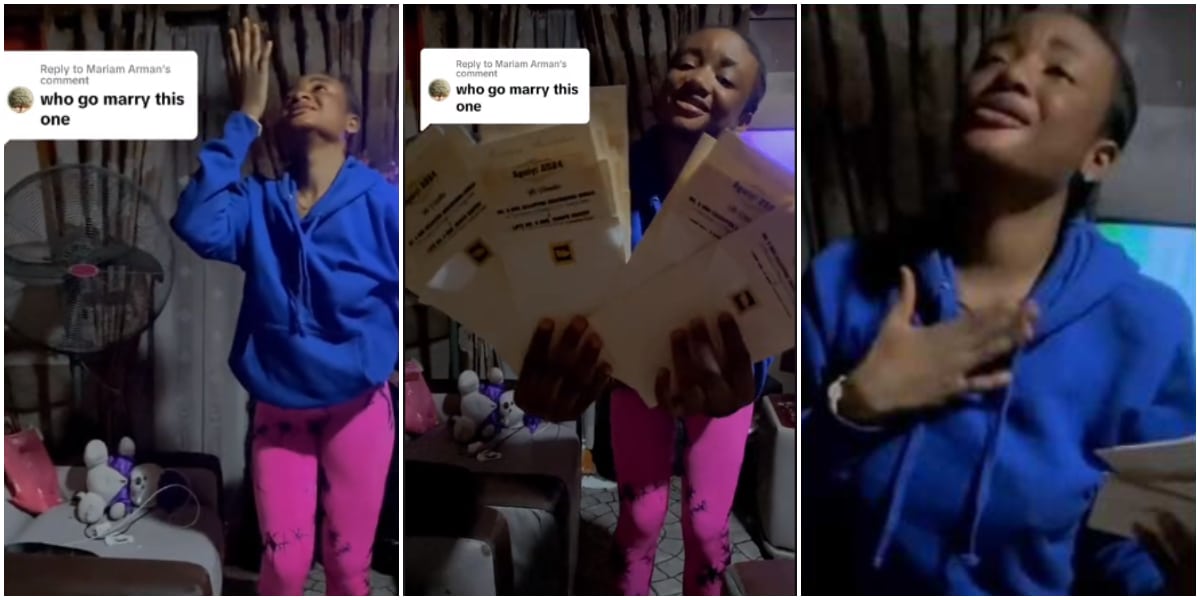 "They said nobody would ever marry me" - Lady dances with joy, flaunts her wedding invitation cards online despite negative predictions