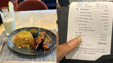 "You ate a bag of rice in one sitting" - Reactions as man reveals he was billed N98,000 for a plate of rice