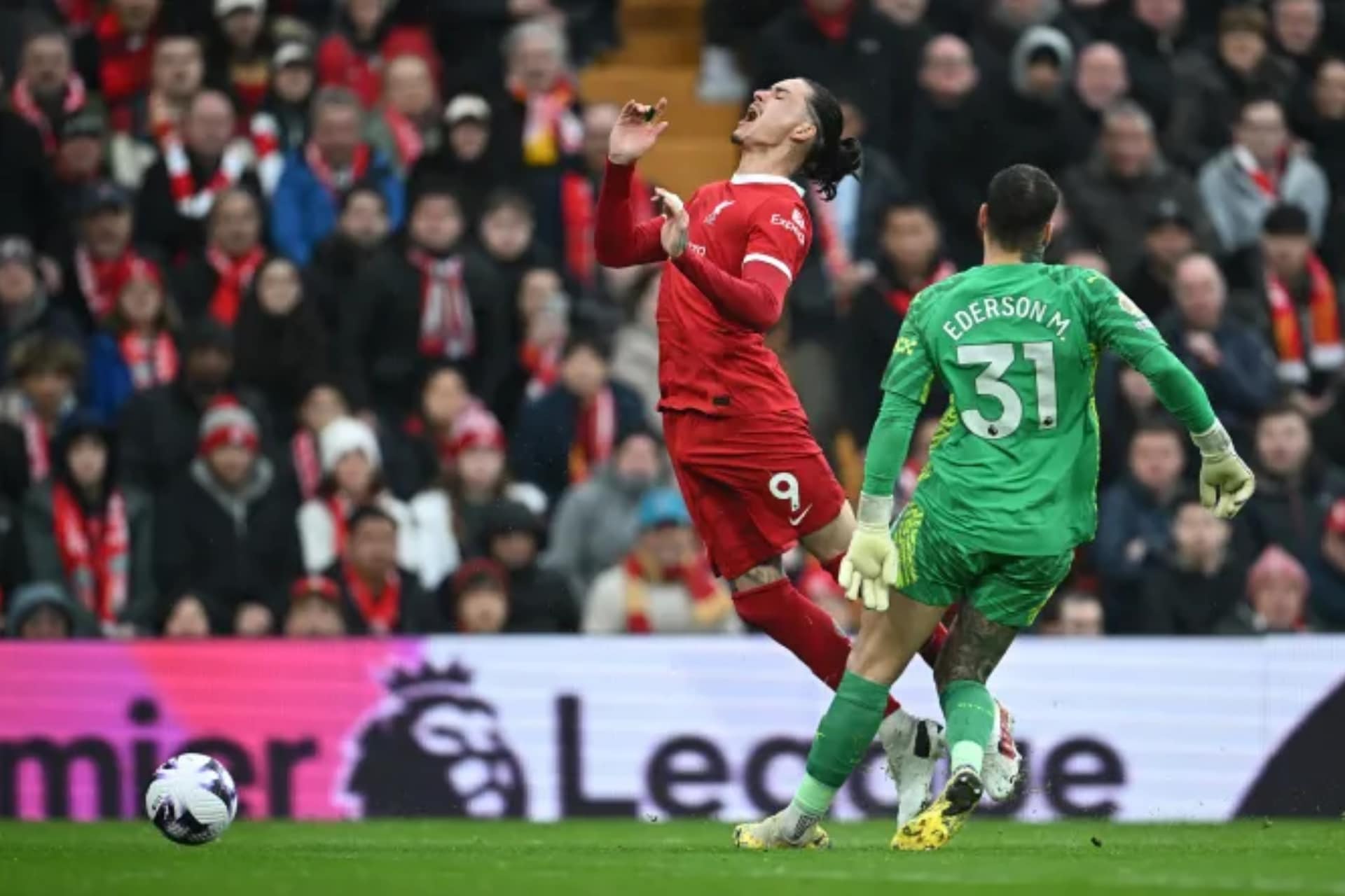 Ederson major doubt for Manchester City's clash against Arsenal